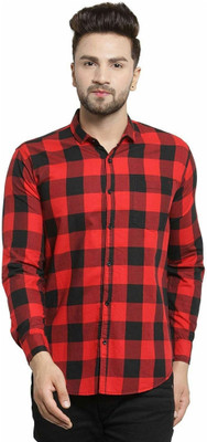 SOLVYN Men Checkered Casual Multicolor Shirt