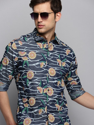 SHOWOFFFF Men Printed Casual Multicolor Shirt