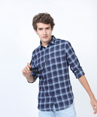 KETCH Men Checkered Casual Multicolor Shirt