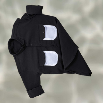 ShirtSqure Fashion Men Solid Casual Black Shirt