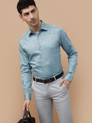 CODE by Lifestyle Men Printed Casual Blue Shirt