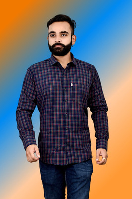 VK WINTER WEAR Men Striped Casual Multicolor Shirt