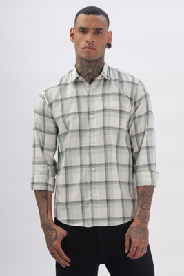 BS BLUE SQUAD Men Checkered Casual Multicolor Shirt