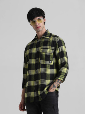 JACK & JONES Men Checkered Casual Multicolor Shirt