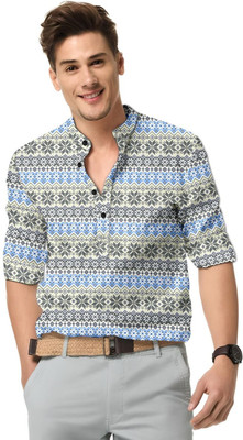 ISUEL Febb Men Solid Casual Multicolor Shirt