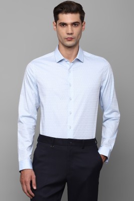 LOUIS PHILIPPE Men Striped Formal White, Light Blue Shirt