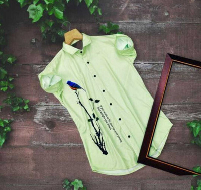SH FSN Men Printed Casual Multicolor Shirt