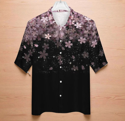 SHFASHION Men Printed Casual Multicolor Shirt