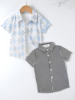 KIDOOZA Boys Printed Casual Multicolor Shirt