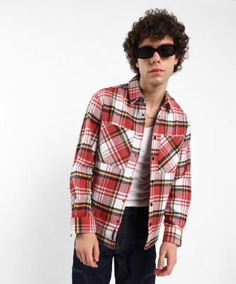CAMPUS SUTRA Men Checkered Casual Multicolor Shirt