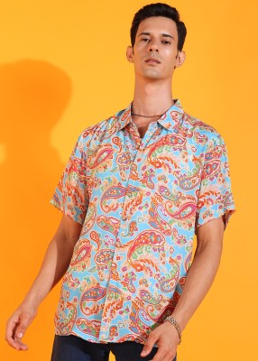 Yash Gallery Men Printed Casual Multicolor Shirt