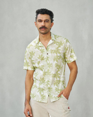 JJ CROWN CREATION Men Printed Party Multicolor Shirt