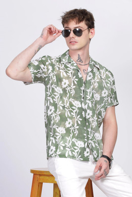 Janvi Sales Men Printed Casual Multicolor Shirt