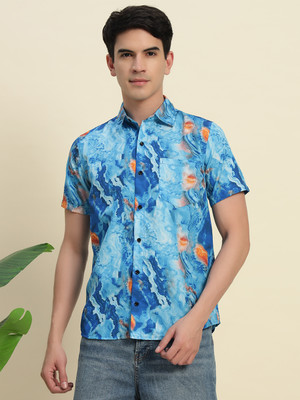 TANDUL Men Printed Casual Multicolor Shirt
