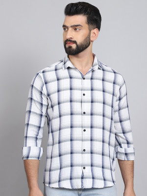 Tanip Men Checkered Casual Multicolor Shirt
