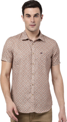 AD by Arvind Men Printed Casual Multicolor Shirt