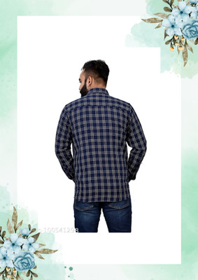 Arthz Fashion Trend Men Checkered Casual Multicolor Shirt
