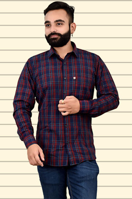 VK WINTER WEAR Men Striped Casual Multicolor Shirt