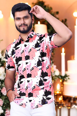 GCFAB Men Printed Casual Multicolor Shirt