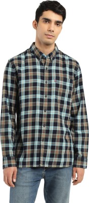 LEVI'S Men Checkered Casual Multicolor Shirt