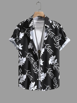 CLOTHWIND Men Printed Casual Multicolor Shirt