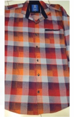 M FASHION Men Checkered Casual Multicolor Shirt