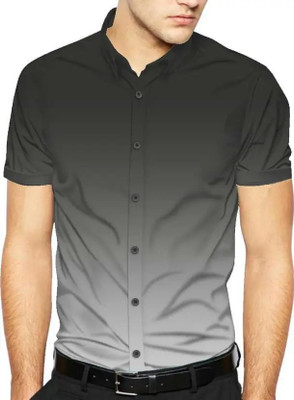 MUMIN Men Solid, Dyed/Ombre Casual Multicolor Shirt