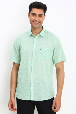 Allen Solly Men Printed Casual Green Shirt