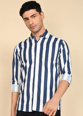El Senor Men Striped Casual Multicolor Shirt