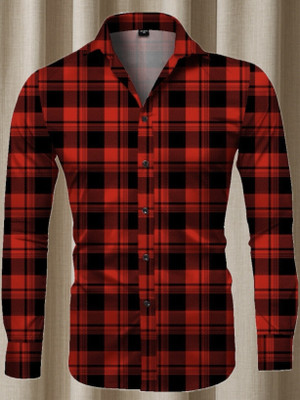 Yaara fashion Men Checkered Casual Multicolor Shirt