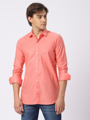 N AND J Men Solid Casual Multicolor Shirt