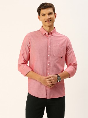 THOMAS SCOTT Men Solid Casual Red Shirt