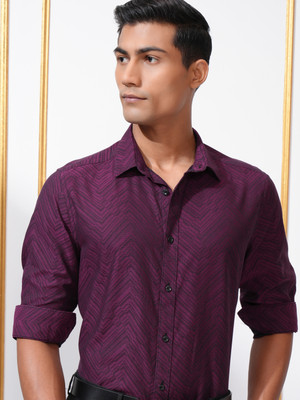 LOCOMOTIVE Men Printed Casual Multicolor Shirt