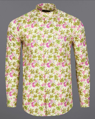 HOC Men Printed Casual Multicolor Shirt