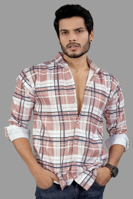 METRONAUT Men Checkered Casual Multicolor Shirt
