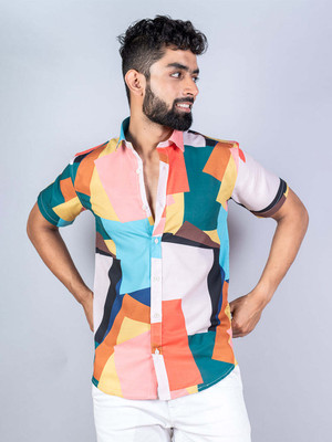 Shiv Enterprise Men Printed Casual Multicolor Shirt