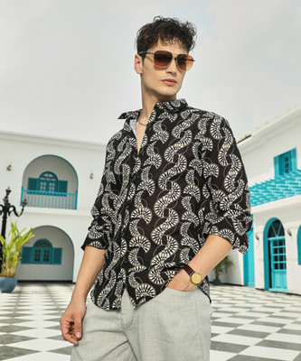 CAMPUS SUTRA Men Printed Casual Multicolor Shirt