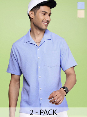 Moda Rapido Men Solid Casual Multicolor Shirt