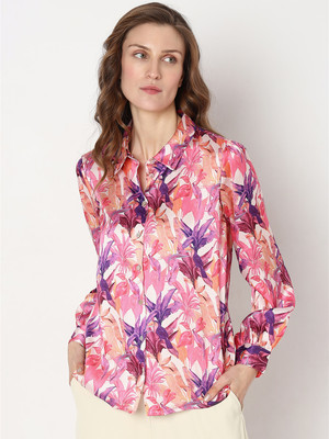 VERO MODA Women Printed Casual Multicolor Shirt
