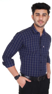 Marc Laurent Men Checkered Formal Multicolor Shirt