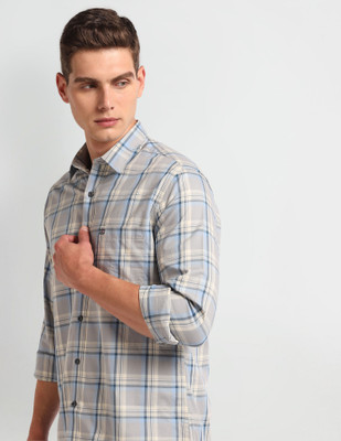 Arrow Sport Men Checkered Casual Multicolor Shirt