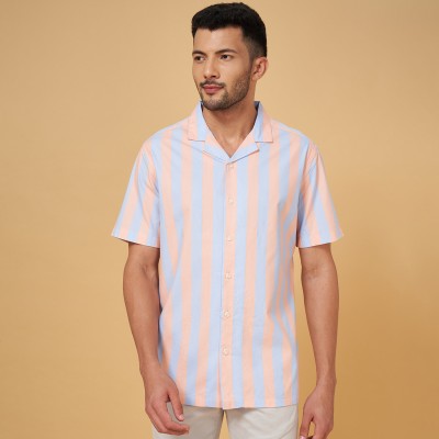 Byford by Pantaloons Men Striped Casual Multicolor Shirt