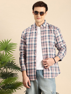 Mast & Harbour Men Checkered Formal Multicolor Shirt
