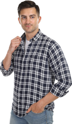 Shreyash Textiles Fab Men Solid Casual Black Shirt