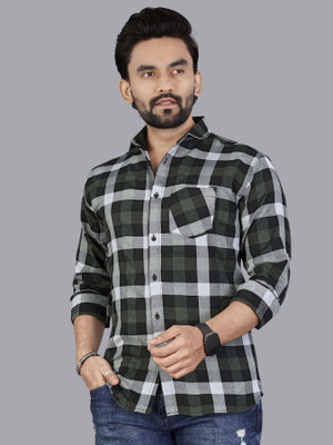 METRONAUT Men Checkered Casual Multicolor Shirt