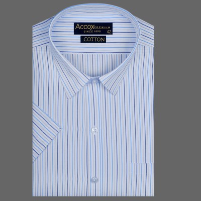 ACCOX Men Striped, Checkered Formal Multicolor Shirt