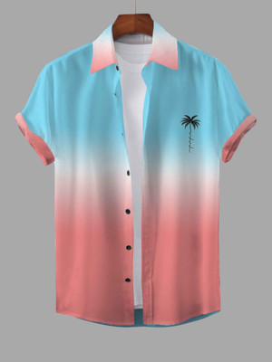 iCome Men Printed Casual Multicolor Shirt