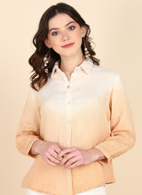 CORSICA Women Dyed/Ombre Casual Multicolor Shirt