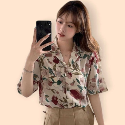 KALLAXI Women Printed, Embroidered Casual Multicolor Shirt