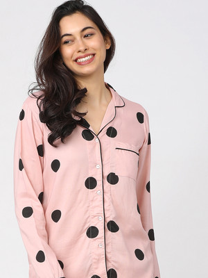 Tokyo Talkies Women Printed Casual Multicolor Shirt